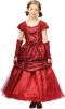 Confetti Gala jurk princess rood | prinsessen jurk red online kopen