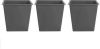 Beliani Balzo Plantenbak Voor Buiten zwart synthetisch Materiaal online kopen