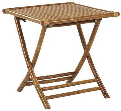 Beliani SPELLO Tuintafel 70x70x73