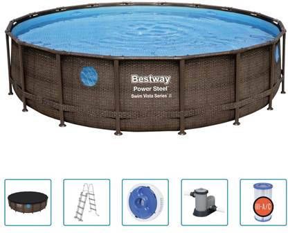 Bestway Zwembadset Power Steel 549x122 cm
