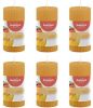 Bolsius Geurstompkaarsen geribbeld mango 6 st True Scents 120x58 mm online kopen