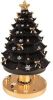 Clayre & Eef Muziekdoos Kerstboom 20 Cm Zwart Kunststof Kerstdecoratie Beeld Decoratief Figuur Decoratieve Accessoires online kopen
