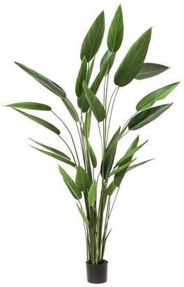 Emerald Kunstplant heliconia plant groen 125 cm 419837