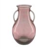 Dijk Natural Collections Vaas gerecycled glas Roze 20x32 online kopen