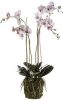 Emerald Kunstplant orchidee met mos lichtroze 419149 online kopen