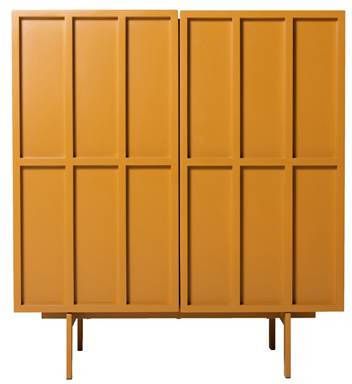 HKliving Cupboard Opbergkast Ginger Orange