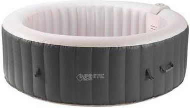 Infinite Opblaasbare Xtra Spa Rond 6 Persoons Easy Set Baden 1000 l Antraciet Wit