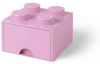 LEGO Set van 4 Opberglade Brick 4, Lichtroze online kopen