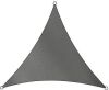 Livin'outdoor Schaduwdoek Como driehoekig 3, 6x3, 6 m polyester grijs online kopen