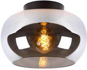 Lucide Judi Plafonnière fumé ø30, 5 1xe27 40w glas