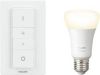 Merkloos Philips Hue Witte Verlichtingsset Lamp En Afstandsbediening 9, 5 W E27 Bluetooth online kopen