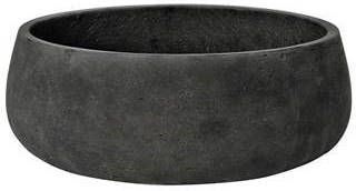 Pottery Pots Schaal Plantenbak Grijs Zwart D 29 cm H 11 cm