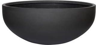 Pottery Pots Schaal Plantenbak Zandsteen Zwart D 53, 5 cm H 22.5 cm