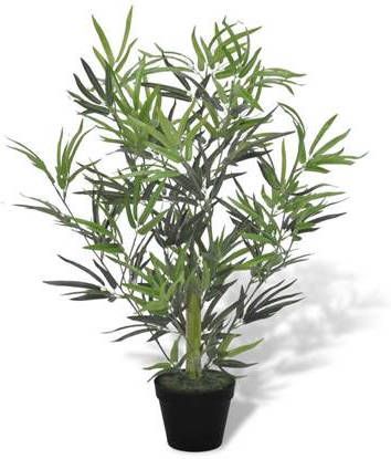 vidaXL Kunstboom met pot bamboe 80 cm