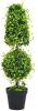 VidaXL Kunstplant met pot buxus 100 cm groen online kopen