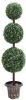 VidaXL Kunstplant met pot buxus bolvorming 118 cm groen online kopen