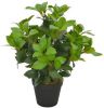 VidaXL Kunstplant met pot laurierboom 40 cm groen online kopen