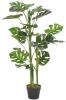 VidaXL Kunstplant met pot monstera 100 cm groen online kopen