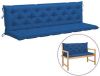 VidaXL Kussen voor schommelstoel 200 cm stof blauw online kopen