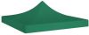 VIDAXL Partytentdak 270 g/m&#xB2, 2x2 m groen online kopen