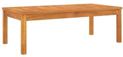 vidaXL Salontafel 100x50x33 cm massief acaciahout