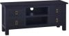 VidaXL Tv meubel 100x30x45 cm massief mahoniehout lichtkoffiekleurig online kopen