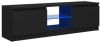 VidaXL Tv meubel met LED verlichting 120x30x35, 5 cm zwart online kopen