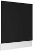 VidaXL Vaatwasserpaneel 59, 5x3x67 cm spaanplaat zwart online kopen