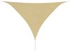 VidaXL Zonnescherm driehoekig 3, 6x3, 6x3, 6 m oxford stof beige online kopen