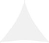 VidaXL Zonnescherm driehoekig 3x3x3 m oxford stof wit online kopen