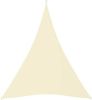 VIDAXL Zonnescherm driehoekig 3x4x4 m oxford stof cr&#xE8, mekleurig online kopen