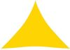 VidaXL Zonnescherm driehoekig 4, 5x4, 5x4, 5 m oxford stof geel online kopen