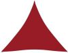 VidaXL Zonnescherm driehoekig 4, 5x4, 5x4, 5 m oxford stof rood online kopen