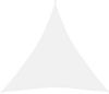 VidaXL Zonnescherm driehoekig 4, 5x4, 5x4, 5 m oxford stof wit online kopen