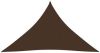 VidaXL Zonnescherm driehoekig 4x4x5, 8 m oxford stof bruin online kopen