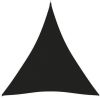 VidaXL Zonnescherm driehoekig 4x5x5 m oxford stof zwart online kopen