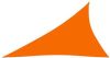 VidaXL Zonnescherm driehoekig 4x5x6, 4 m oxford stof oranje online kopen