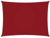 VidaXL Zonnescherm rechthoekig 3, 5x5 m oxford stof rood online kopen