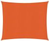 VIDAXL Zonnezeil 160 g/m&#xB2, 2, 5x2, 5 m HDPE oranje online kopen