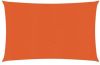VIDAXL Zonnezeil 160 g/m&#xB2, 2, 5x3, 5 m HDPE oranje online kopen