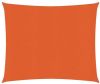 VIDAXL Zonnezeil 160 g/m&#xB2, 2, 5x3 m HDPE oranje online kopen
