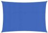 VIDAXL Zonnezeil 160 g/m&#xB2, 2, 5x4, 5 m HDPE blauw online kopen