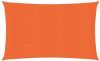 VIDAXL Zonnezeil 160 g/m&#xB2, 2, 5x4, 5 m HDPE oranje online kopen