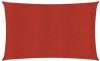 VIDAXL Zonnezeil 160 g/m&#xB2, 2x4 m HDPE rood online kopen