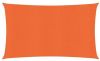 VIDAXL Zonnezeil 160 g/m&#xB2, 2x5 m HDPE oranje online kopen