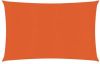 VIDAXL Zonnezeil 160 g/m&#xB2, 3, 5x4, 5 m HDPE oranje online kopen