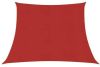 VIDAXL Zonnezeil 160 g/m&#xB2, 3/4x3 m HDPE rood online kopen