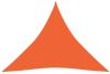 VIDAXL Zonnezeil 160 g/m&#xB2, 4x4x4 m HDPE oranje online kopen