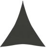 VIDAXL Zonnezeil 160 g/m&#xB2, 4x5x5 m HDPE antracietkleurig online kopen