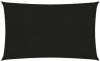 VIDAXL Zonnezeil 160 g/m&#xB2, 4x6 m HDPE zwart online kopen